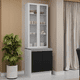 thumbnail image 2 of Kit Gabinete Bajo Con Armario De Vidrio Madesa Glamy 70cm BN, 2 of 10