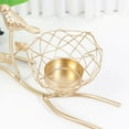 thumbnail image 3 of UPGRATOR De Hierro Dorado Estilo Con Base Resistente Para Interior, 3 of 7