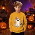 thumbnail image 2 of Gyexs Big Girls Halloween Shirts Fall Winter Clothes, Halloween Graphic Tees, Festival Outerwear, 2 of 7