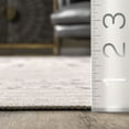 thumbnail image 3 of nuLOOM Ariana SpinClean Machine Washable Abstract Area Rug, 5' x 8', Ariana Grey, 3 of 8