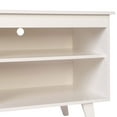 thumbnail image 4 of Madesa Modern Entertainment Center, TV Unit, Console Table, TV Stand for TVs up to 55" with Wire Management and Storage Shelves (White), 4 of 8