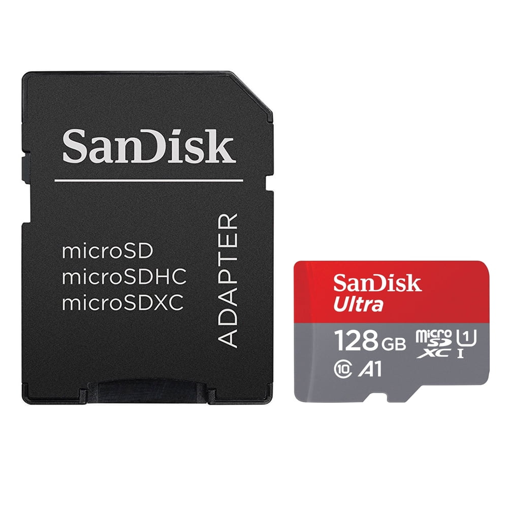 SanDisk ® Ultra 128GB microSDXC UHS-I Tarjeta SD ™ de velocidad hasta 100MB/s C10 U1 A1 Nuevo 