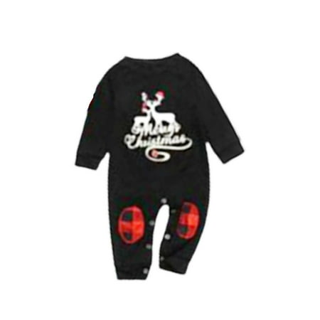 

Christmas Family Holiday Pajamas Matching Set Plaid Christmas Tops Sleepwear