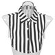 thumbnail image 3 of unbranded Cuello Falso Desmontable A Rayas Negro Para Mujer Accesorio Para Oficina Y Uso Diario, 3 of 7