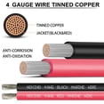 thumbnail image 2 of Marine Wire NOVINO 4 AWG Marine Grade, 20 pies, rojo y 20 pies negro, 2 of 7