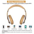 thumbnail image 2 of AGPTEK Wireless Bluetooth Headphones Stereo Heavy Bass Earphones Over the Ear Headset with 3.5mm Audio Port, 2 of 7