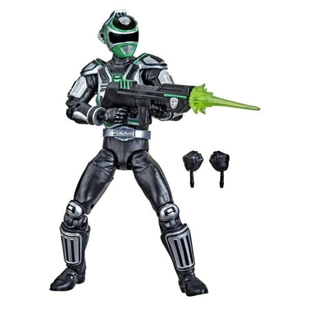 UPC: 5010993856510 | Power Rangers Lightning Collection S.P.D. A-Squad Green Ranger 6-Inch Premium Collectible Action Figure Toy Accessories