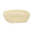 thumbnail image 4 of Unique Bargains 1 Pc Headband Knitted Wide Hairband for Women Beige, 4 of 5