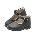 thumbnail image 2 of Bota Escolar Para Niña Dogi® Piel Negro Plantilla Con Arco negro 12, 2 of 6