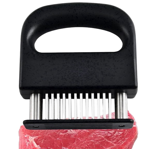 Meat Tenderizer Tool, 48 Stainless Steel Sharp Needle Blades Perfect for Cooking Beef Steak Chicken Pork, Meat Tenderizer Needle Cooking Tool