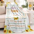 thumbnail image 2 of Teacher Gifts Blanket, Teacher Gifts for Women, Best Teacher Gifts, Teacher Birthday Gifts, Teacher Appreciation Gifts, Teachers Day Graduation Gifts for Teacher Sunflower Throw Blankets 50x60, 2 of 6