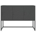 thumbnail image 3 of vidaXL Buffet Anthracite 105x35x75 cm Acier, 3 of 5