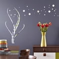 thumbnail image 3 of Xihbxyly Adhesivo de Pared Acrílico con Forma de Flor para Bricolaje, Decoración Moderna Del Hogar, Fácil de Aplicar, Diseño Personalizable, Decoración para Sala de Estar y Dormitorio, Elegante y a L, 3 of 4
