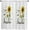 Sunflowerthh4117, variant on Fall Curtains, Farmhouse Rustic Autumn Landscape Field Scenery Orange Pumpkin Fall Forest Leaves Thanksgiving Harvest Window Drapes for Living Room Bedroom Kitchen Batheroom 2 Panels, 42"x54" Inch