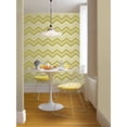 thumbnail image 2 of Decorline Bearden Light Green Zig Zag Wallpaper, 2 of 2
