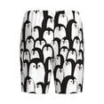 thumbnail image 4 of Yiaed Cartoon Penguin for Men's Soft Sleep Pajama Short Lounging Pajama Shorts-4X-Large, 4 of 8