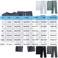 thumbnail image 3 of USNSM (L-5XL) Plus Size Mens Sleeveless Tank Top and Pants Set Casual Two Piece Loungewear Sleepwear Comfortable Modal Suit Blue L, 3 of 5