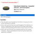 thumbnail image 2 of Brake Master Cylinder Cap - Compatible with 2013 - 2019 Ford Explorer 2014 2015 2016 2017 2018, 2 of 2