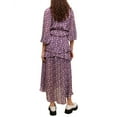 thumbnail image 2 of Maje womens  Ronirique Maxi Dress, T36, Purple, 2 of 3