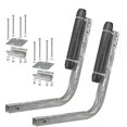 thumbnail image 1 of Tie Down Trailer Boat Guide 86102 Bolt-On Mount; 13 Inch Height; Galvanized; Set Of 2; With Rubber Roller/Mounting Hardware, 1 of 2