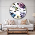 thumbnail image 4 of Designart Oversized Multicolor Analog Round Modern Traditional Wall Clocks, CLM30802-C23, 4 of 4