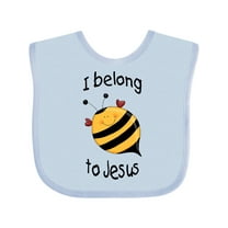 Inktastic I Belong to Jesus Boys or Girls Baby Bib