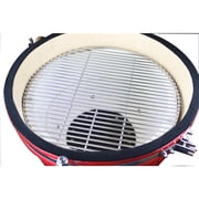 Comfortbilt 21 Ceramic Charcoal Smoker Grill Red