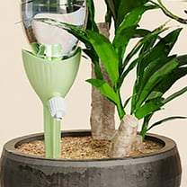 Self Watering Spikes for Potted Plants, Adjustable Irrigation Stakes with Bottle Adapter, Vacation Care System Indoor/Outdoor