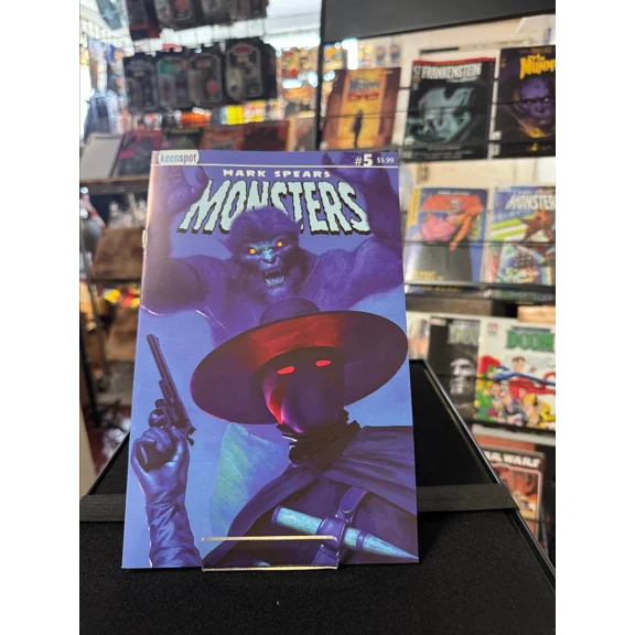 MARK SPEARS MONSTERS #5 COMIC BOOK CVR A MARK SPEARS THE FIGHT ( with bag & board service)