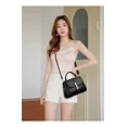 thumbnail image 4 of Negro Bolsa Mujer Impermeable Tote Crossbody Bandolera De Pu, 4 of 8
