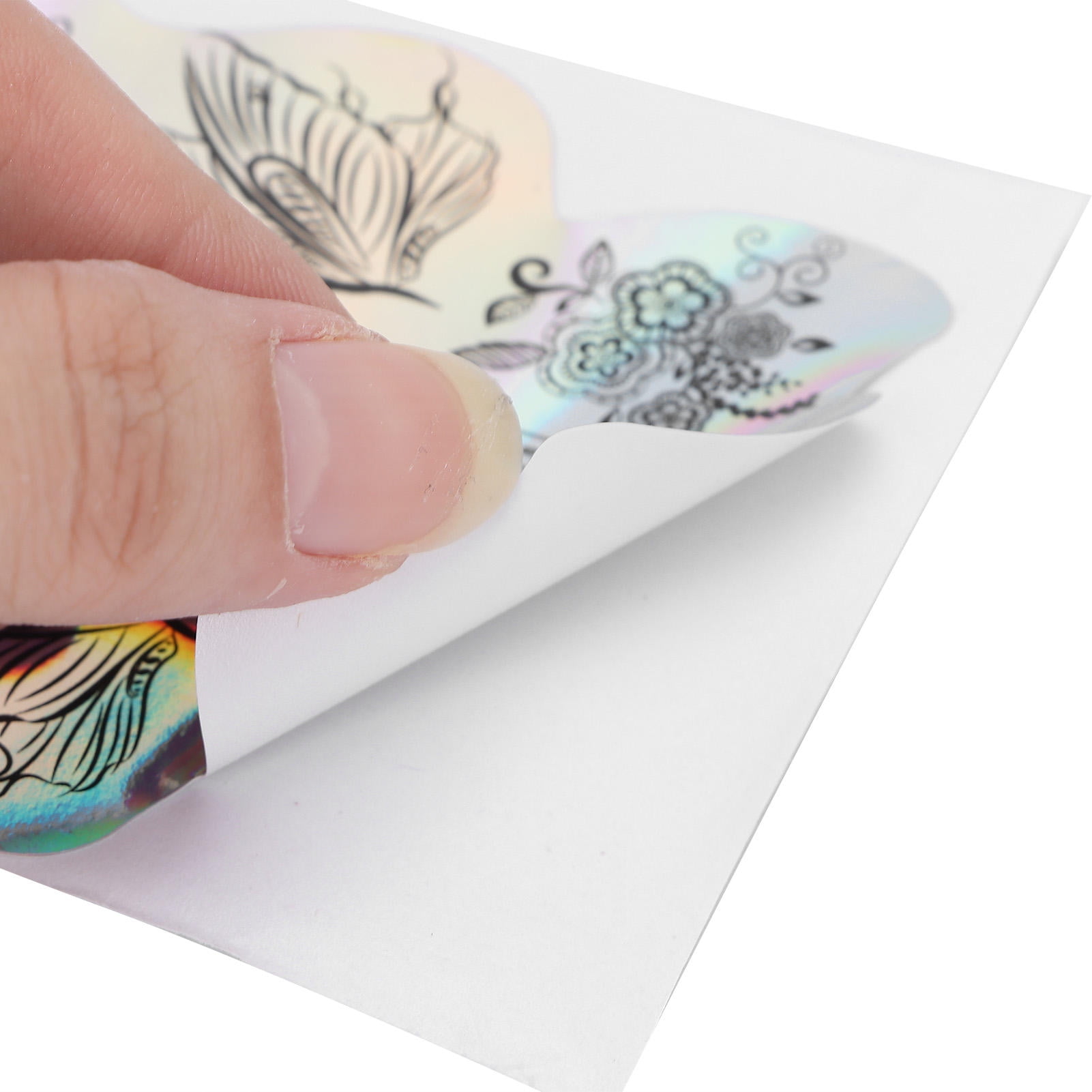 LAZIOEGR 300 Pcs Thick Self-Adhesive Nail Gel Forms – Moisture-Proof, Ideal for Salons & DIY, French & Nail Options