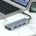 thumbnail image 3 of Adapter 4 USB Ports Long-lasting Lightweight Compact Type-C Adapter for Mobile Phone, 3 of 8