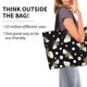 thumbnail image 2 of Balery Honey Bees at Night Bolsa Tote Estilo Estético con Cremalleras, Bolsa de Hombro, Bolsa de Compras Grande y Plegable, 2 of 8
