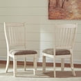 thumbnail image 2 of Signature Design by Ashley Bolanburg Upholstered Dining Room Chair, Set of 2, Antique White, 2 of 8
