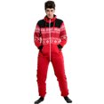 thumbnail image 1 of Combinaison de Mode pour Hommes Adultes une Pièce Pyjama Sans Pieds, 1 of 2