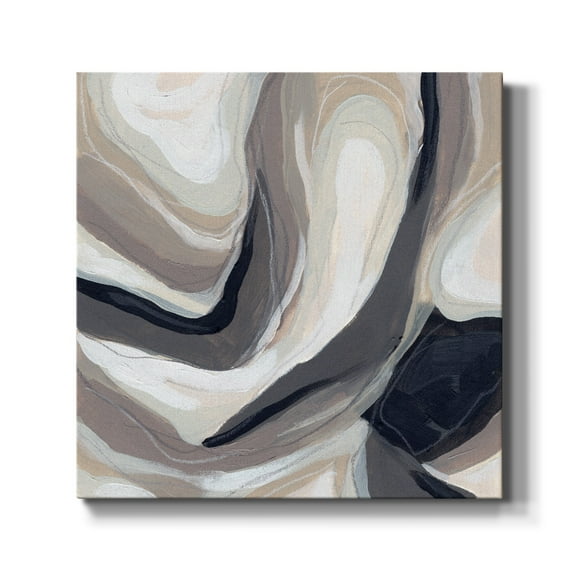 Wexford Home Stone Ripple III-Premium Gallery Wrapped Canvas, 40" x 40" - Ready to Hang