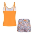 thumbnail image 3 of MEZZALL Children Swimsuit Girls One-Pieces Monokini Swim Kids Leaf Printed Beachwear Sunny Summer Swimwear Suits Snorkel Theme Stylish Bathing Suit, 3 of 4