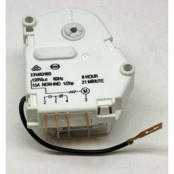 Refrigerator Defrost Timer Control Genuine OEM PARTS W10822278 Replacement for numbers 4339856 945486 1127570 2154912 943428 851160 480561 483212 2188371 1127591 W10822278 PS376605 AP3110896
