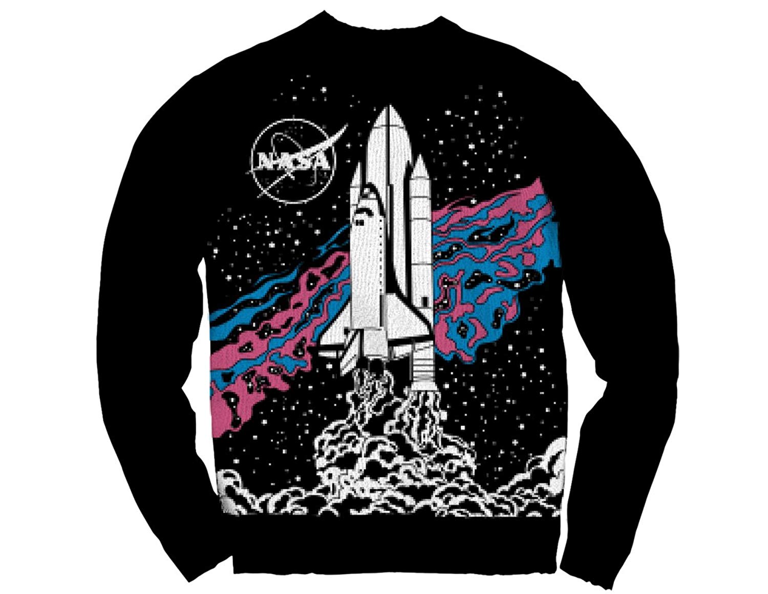 nasa sweater black