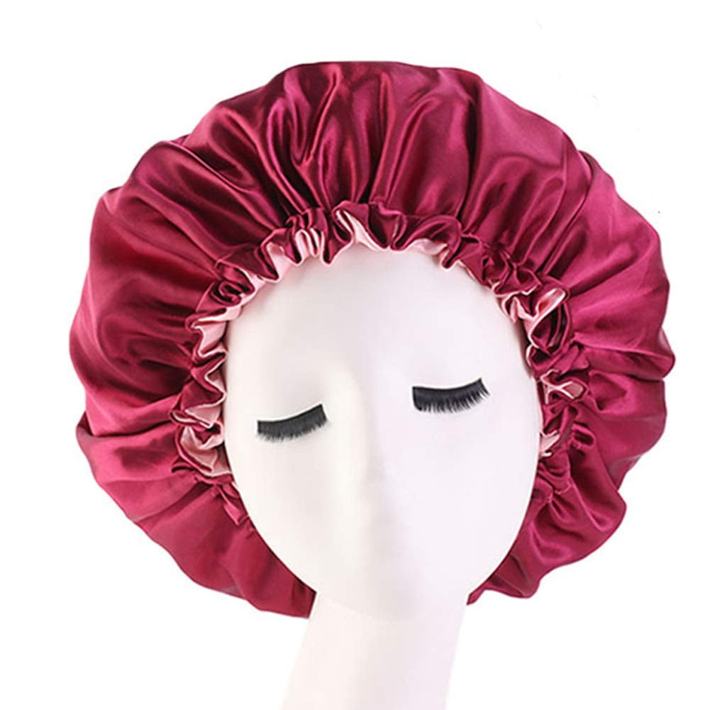 Lollanda Soft Satin Bonnet Sleep Cap 