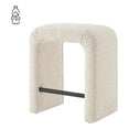 thumbnail image 2 of New Pacific Direct Jovanka Fabric Counter Stool in Palladian Beige, 2 of 12