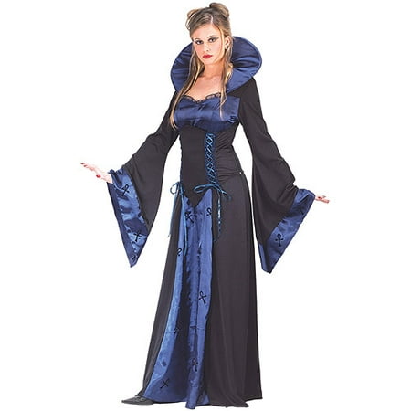 Vampiress Blue Adult Halloween Costume