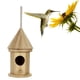 thumbnail image 1 of Xihbxyly Casita para Pájaros de Madera, Acogedora Caseta para Pájaros, con Ojal de Metal para Colgar, Ideal para Decoración de Jardín o Hogar, Accesorio Único para Exteriores, 15 X 7 Cm, Madera Resis, 1 of 6