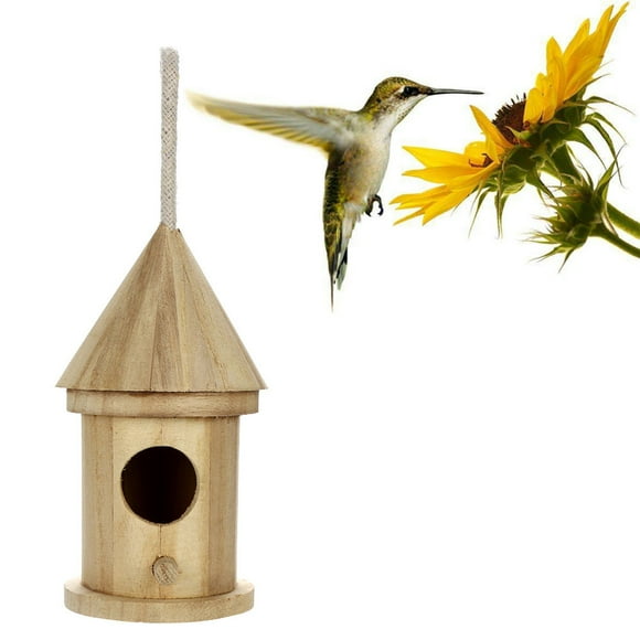 Dox Bird Bird Bird Bird Wooden Window for Viewing Caged Feeders Squirrel Proof Hummingbird Feeder Suction Feeder Window Suet Feeder with Tail Prop