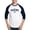 Blue/White, variant on CafePress - Finland(Suomi) Hockey Baseball Jersey - Cotton Baseball Jersey, 3/4 Raglan Sleeve Shirt