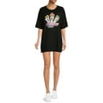 thumbnail image 2 of The Powerpuff Girls Junior' Trio Burst Long Body T-Shirt, 2 of 5