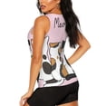 thumbnail image 3 of Fotbe Cute Cats Blusas Sin Mangas para Mujer – Estilo Casual, Corte Suelto, Slim-Fit, Cuello Redondo Deportivo, Tops de Verano para Gimnasio y Yoga-Large, 3 of 7