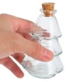 thumbnail image 3 of IDEANATEGRATE Wishing Bottles Transparent Glass 5Pcs 4.3X2.6In, 3 of 8