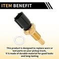 thumbnail image 5 of Coolant Temperature Sensor for Ford F-150 1997-2010 Water Temperature Temp Sender Sending Unit Sensor, 5 of 6