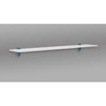 thumbnail image 2 of Wallscapes HSJKIT736GR 36 in. Jazzy Shelf, White & Green, 2 of 5